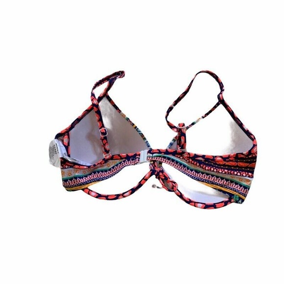 Piha Womens Bikini Swim Top Paisley 34C/D New - Picture 2 of 8